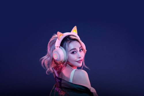 content creatie Razer krakende kat kwarts 68P0PB104