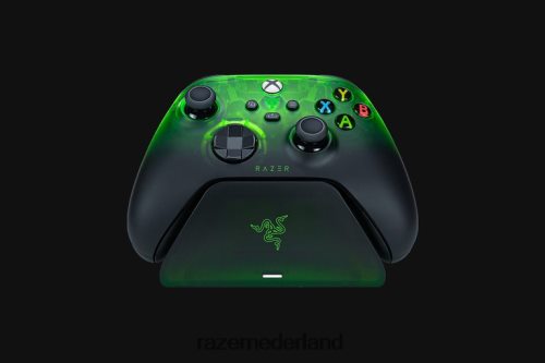 troosten Razer draadloze controller en snellaadstandaard voor xbox limited edition één kleur 68P0PB164
