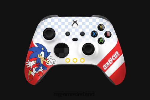 troosten Razer sonic the hedgehog draadloze controller en snellaadstandaard voor xbox één kleur 68P0PB167
