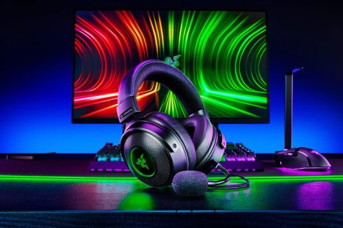 gaming-audio Razer kraken v3 hypersense één kleur 68P0PB95