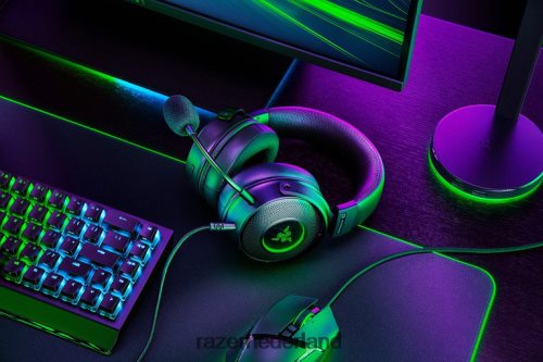 gaming-audio Razer kraken v3 hypersense één kleur 68P0PB95