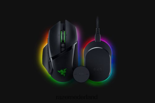 muizen Razer Basilisk v3 pro + muisdock pro-bundel één kleur 68P0PB30