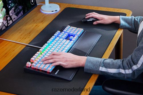 toetsenbord Razer blackwidow v3 - groene schakelaar - ons - roblox-editie wit 68P0PB59