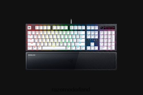 toetsenbord Razer blackwidow v3 - groene schakelaar - ons - roblox-editie wit 68P0PB59
