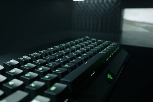 toetsenbord Razer blackwidow v3 mini hyperspeed - gele schakelaar - ons zwart 68P0PB63