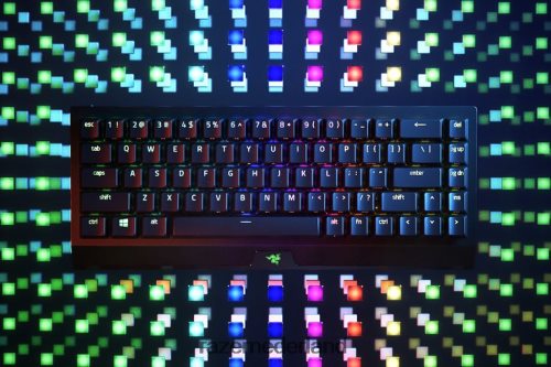 toetsenbord Razer blackwidow v3 mini hyperspeed - gele schakelaar - ons zwart 68P0PB63