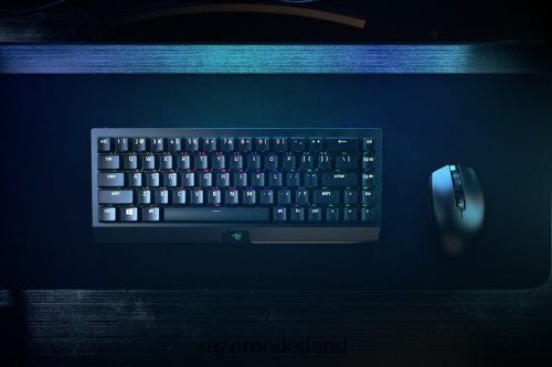 toetsenbord Razer blackwidow v3 mini hyperspeed - gele schakelaar - ons zwart 68P0PB63
