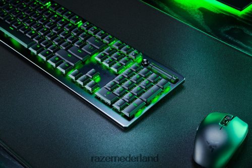 toetsenbord Razer deathstalker v2 pro - lineaire optische schakelaar - ons zwart 68P0PB65