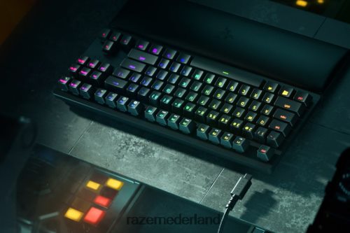 toetsenbord Razer huntsman v2 tenkeyless - klikbare optische schakelaar - ons zwart 68P0PB71