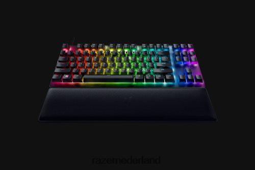 toetsenbord Razer huntsman v2 tenkeyless - klikbare optische schakelaar - ons zwart 68P0PB71