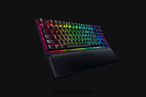 toetsenbord Razer huntsman v2 tenkeyless - klikbare optische schakelaar - ons zwart 68P0PB71
