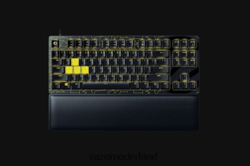 toetsenbord Razer huntsman v2 tenkeyless - lineaire optische schakelaar - ons - esl-editie één kleur 68P0PB72