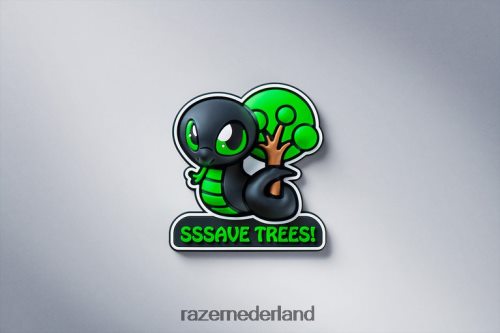 versnelling Razer sneki snek koelkastmagneet - sssave bomen één kleur 68P0PB207