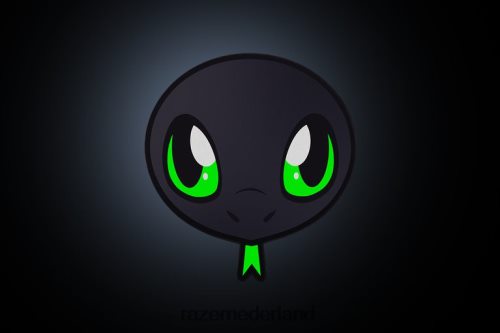 gaming stoel Razer sneki snek vloerkleed één kleur 68P0PB142