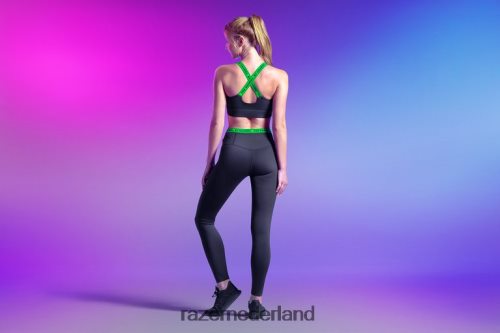 kleding Razer athleisure - instinct legging met hoge taille één kleur 68P0PB199